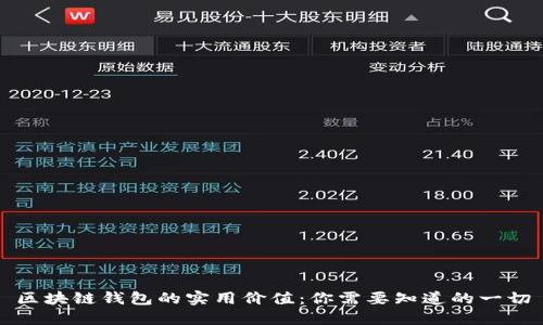 区块链钱包的实用价值:你需要知道的一切