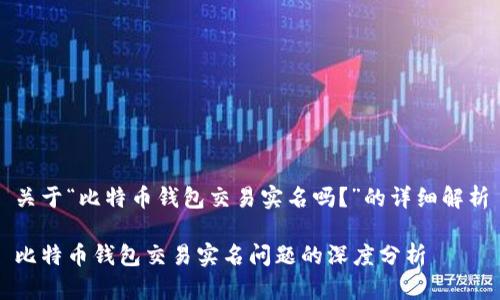 关于“比特币钱包交易实名吗？”的详细解析

比特币钱包交易实名问题的深度分析